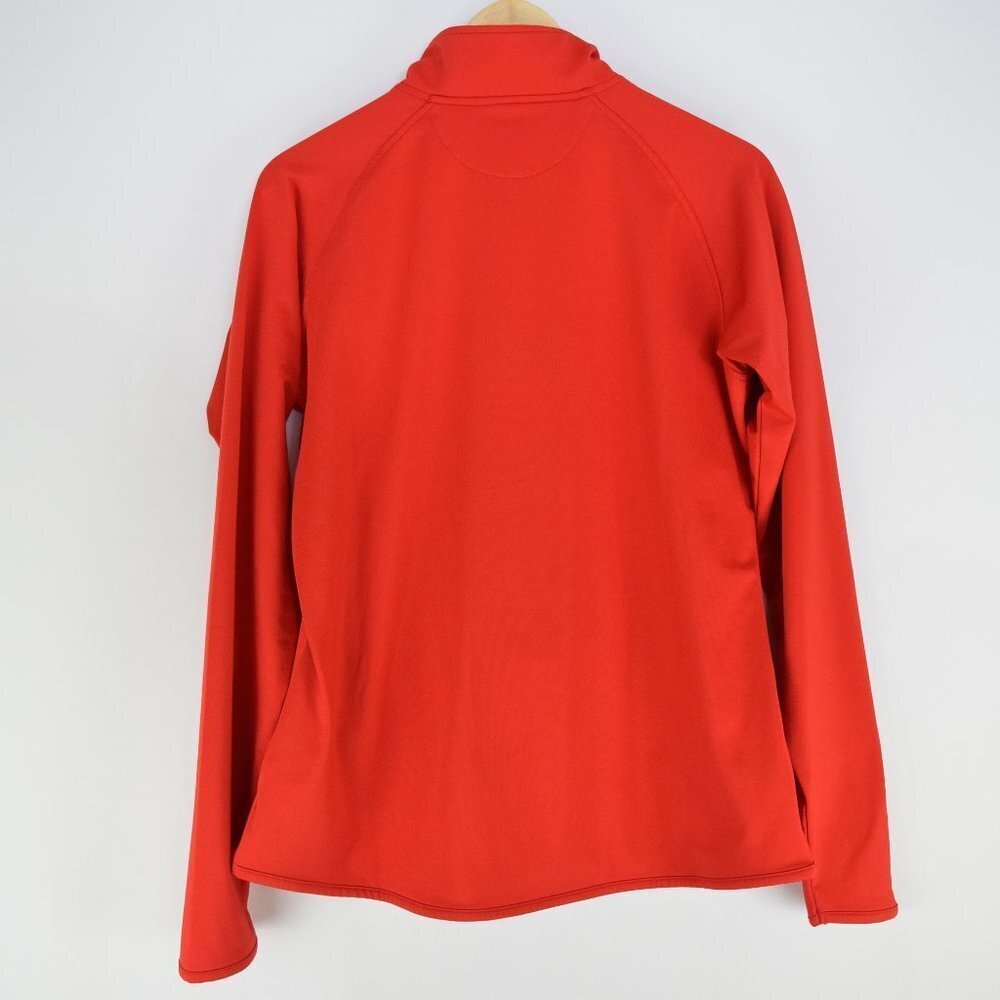 Purgatory Ski Resort‎ Logo Fleece Top Womens M Red 1/4 Zip Colorado - Picture 2 of 7
